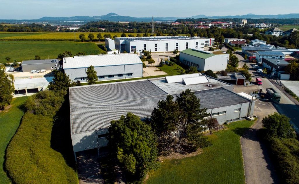 Glücksband Luftaufnahme